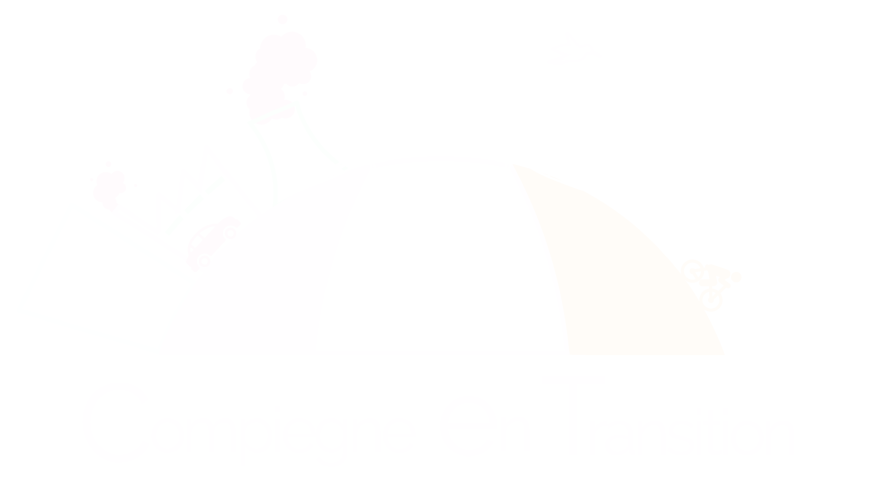 Logo de compiègne en transition