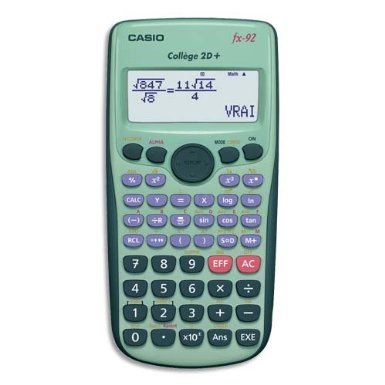 Image Calculatrice Casio FX92